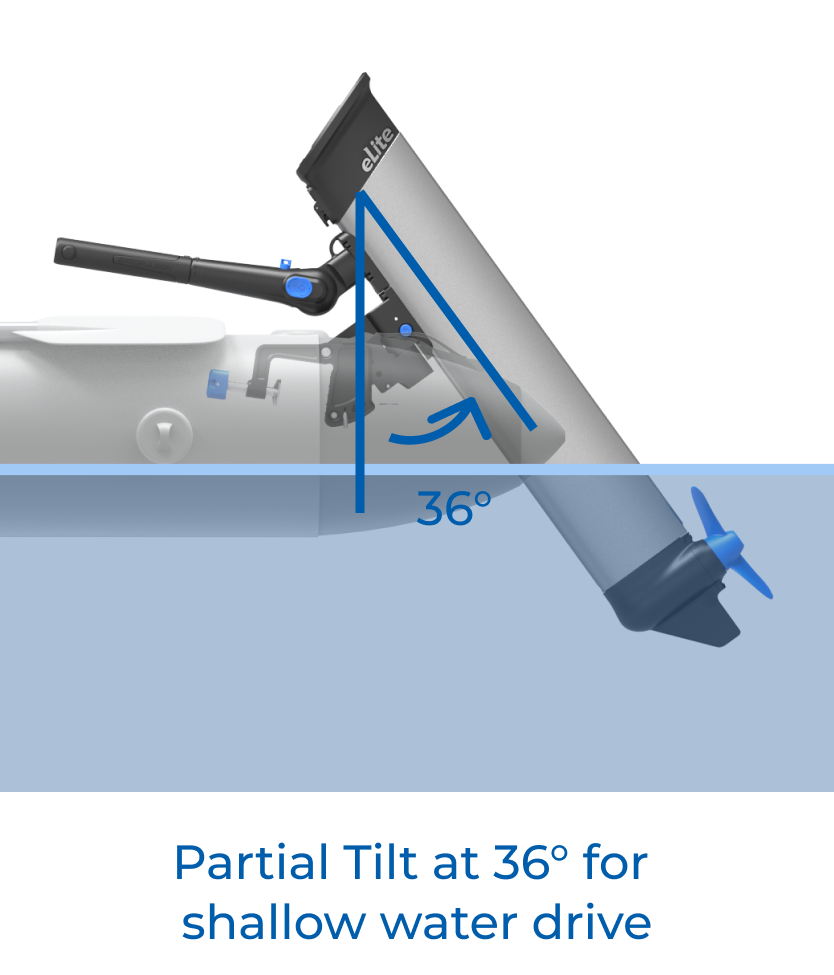ePropulsion eLite 500W – system szybkiego montażu quick release